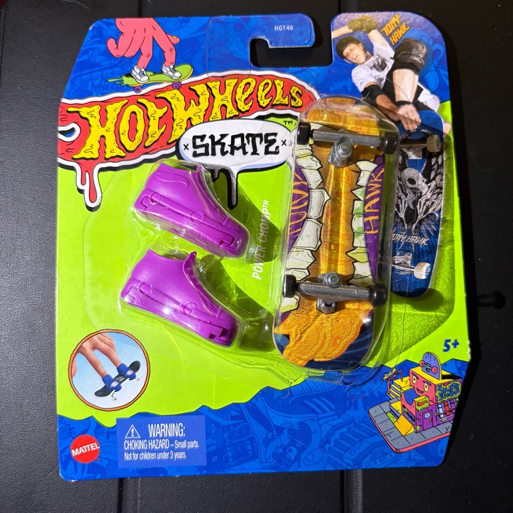 Hot Wheels Skate Tony Hawk Power Chomp finger board